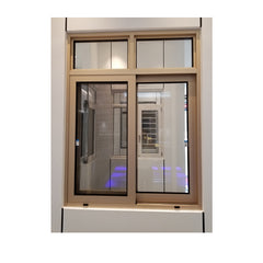 Simple iron windows grills design modern house aluminum sliding window on China WDMA