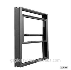 Single Hung Aluminum Window Manufacturer / Double Glazing Sash Windows Aluminum Storm Sash Track Window on China WDMA