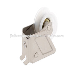 Single Nylon Sliding Wardrobe Door Wheel Pulleys to Window with bearing on China WDMA