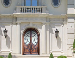 Slap-up Solid Wood French Doors Exterior Antique Iron Gates Cost Of Entry Door on China WDMA