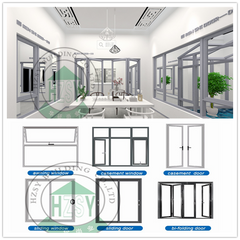 Slide glass door single slider window renshi aluminum on China WDMA