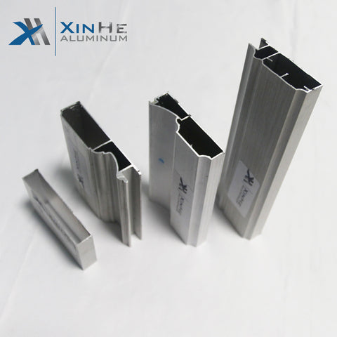 Sliding Closet Door Track Aluminum Extrusion Profile For Closet Cupboard Kitchen Glass Door on China WDMA