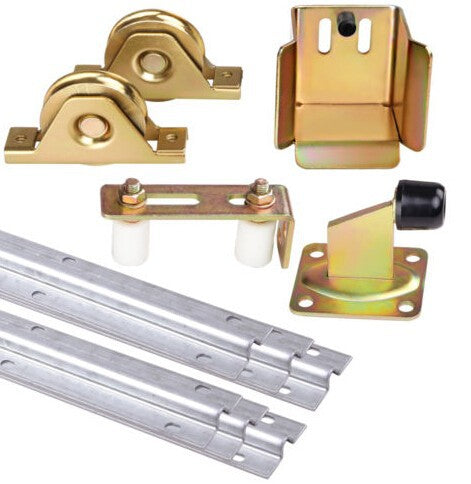 Sliding Gate Hardware Kit - Wheels, Rail, Gate Keeper, Roller Guide on China WDMA