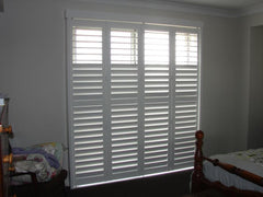 Sliding door or BI fold sliding shutters PVC plantation shutters on China WDMA