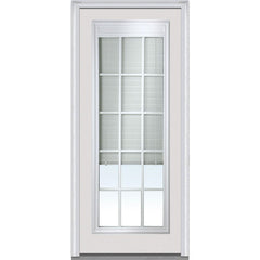 Sliding glass doors with built in blinds on China WDMA