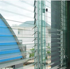 Sound Insulation Fixed Louver Windows Aluminium Glass Louvers Window With Sgs As1288 Certificate on China WDMA