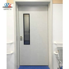 Soundproof door push-pull steel stainless steel clean room door can be customized to a variety of specifications on China WDMA