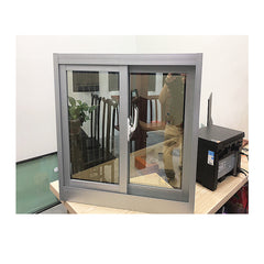 Soundproof double glass sliding window durable commercial sliding windows on China WDMA