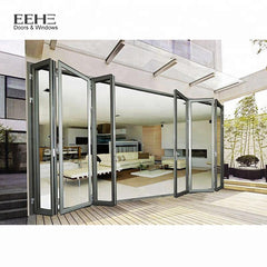 Space-saving Aluminium Exterior Panel Door Folding on China WDMA