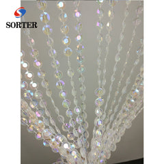 Sparkling Transparent Bead Curtain Beads Clear Doorway Door Hanging on China WDMA