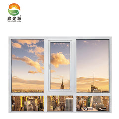 Special design thermal break double glazed aluminium casement window with high quality for balcony on China WDMA