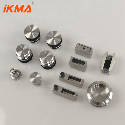 Stainless steel 304 sliding glass shower door hardware on China WDMA