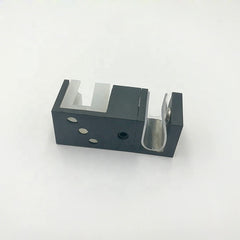 Stainless steel Black glass sliding door guide and shower door floor guide accessories on China WDMA