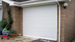 Standard Size Width*Height 3.5*3m Aluminum Automatic Double Layer Shutter Door Garage Door on China WDMA