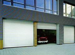 Standard Size Width*Height 3.5*3m Aluminum Automatic Double Layer Shutter Door Garage Door on China WDMA