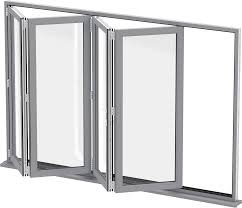 Standard Sizes Aluminum Bi-Fold Glass Window Aluminium Extrusion Profile Frame on China WDMA