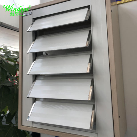 Sun Shade Fixed Aluminum Louver Shutter Windows and Doors on China WDMA