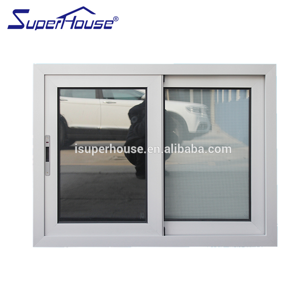 Superhouse AS2047 standard 4panel sliding window tinted glass aluminum window and doors on China WDMA