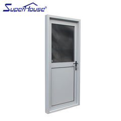 Superhouse Australia standard aluminum half glass french/casement door on China WDMA