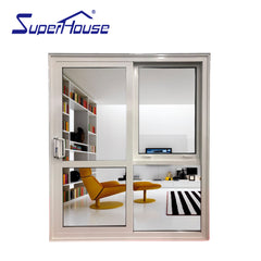 Superhouse NFRC Australia standard AS2047 aluminium frame bathroom sliding glass door on China WDMA