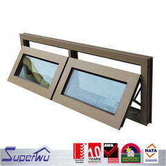 Superwu China Alibaba Supplier single pane aluminum glass casement window on China WDMA