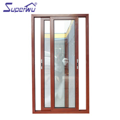 Superwu top quality hot sale good price malaysia glass balcony aluminium sliding toilet door on China WDMA