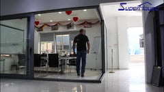 USA Canada standard high quality thermal break commercial heavy duty aluminum lift sliding door on China WDMA