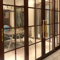 Slim Framed Painted Sliding Glass Doors with Multi-slide Patio Door on China WDMA