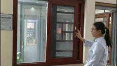 UPVC Casement Cheap House Anti Mosquito Net Screen Aluminium Windows with Mosquito Net on China WDMA