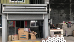 Aluminum Frame Entry Door Roll Up Industrial Door on China WDMA