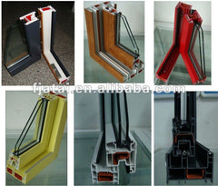 Teeyeo 30 years warranty manufacturers sound proof pvc upvc profile casement doors and windows price list on China WDMA