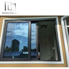 Teeyeo Commercial/School sliding window aluminium frame on China WDMA