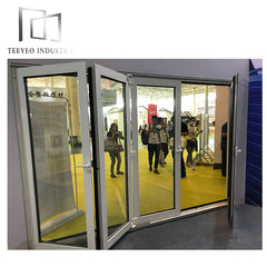 Teeyeo aluminium interior folding doors white on China WDMA