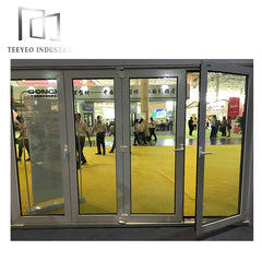 Teeyeo aluminium interior folding doors white on China WDMA