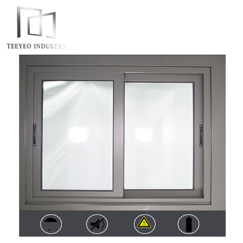 Teeyeo double glass window aluminium sliding window on China WDMA