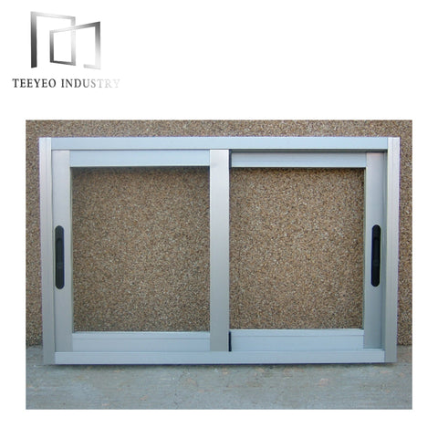 Teeyeo standard aluminium sliding window powder coated frame