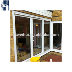 Tempered Glass Leaded Fancy Interior Balcony Sliding Upvc European Style 3 Panel Accordion External Patio Used French Door on China WDMA