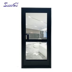 Thermal break aluminium casement door/high quality casement door/used commercial glass doors for sale on China WDMA