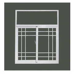 Tinted Tempered Glass Sliding Windows Simple Iron Windows Grills Design Modern House Sliding Window on China WDMA