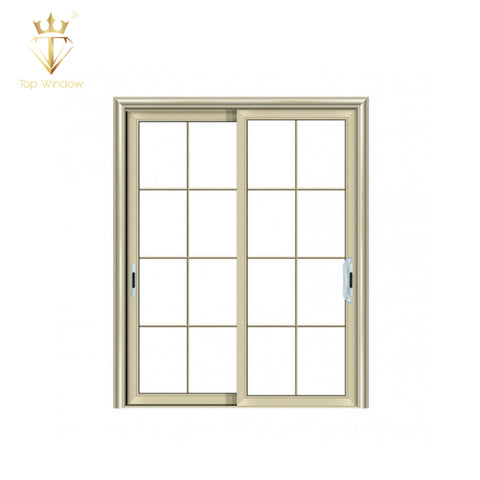 Top Window 96x80 Sliding Glass Door 3 Panel Sliding Patio Door Price Aluminum Door on China WDMA