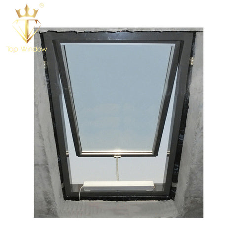 Top Window House Top Use Customized Thermal Break Circular Glass Double Glazed Aluminum Window Glass Skylight on China WDMA