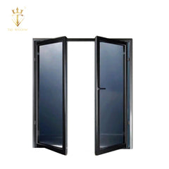 Top Window PVC Upvc Aluminium Glass Inserted Sliding Folding Awning French Door with Manufacuting Price on China WDMA