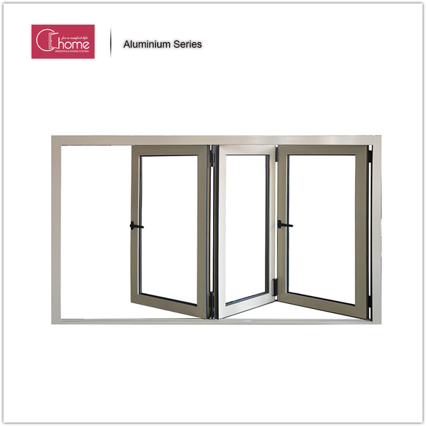 Top supplier Echome construction Australia standard aluminium alloy sliding and folding window on China WDMA