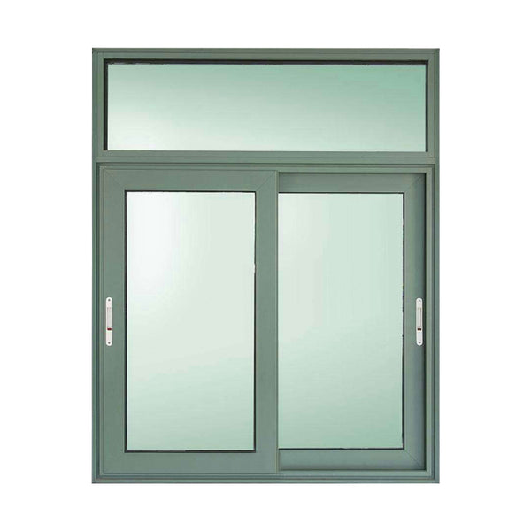 Top window factory aluminum triple 3 tracks channel interior sliding window on China WDMA