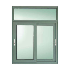 Top window factory aluminum triple 3 tracks channel interior sliding window on China WDMA