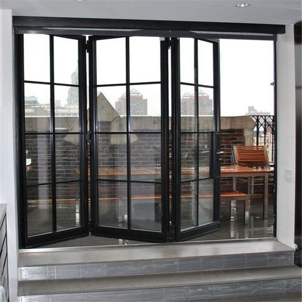 Topwindow Aluminium Cheap Folding Window Aluminum Bi Fold Bifold Windows Price on China WDMA