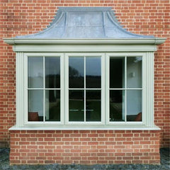 Topwindow Aluminum 4 Panels Casement Windows Aluminium Frame Casement Window With Tinted Glass on China WDMA