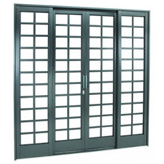 Topwindow aluminum Guards Aluminium Alloy Balcony Windows Big Sliding Window With Inside Gril on China WDMA