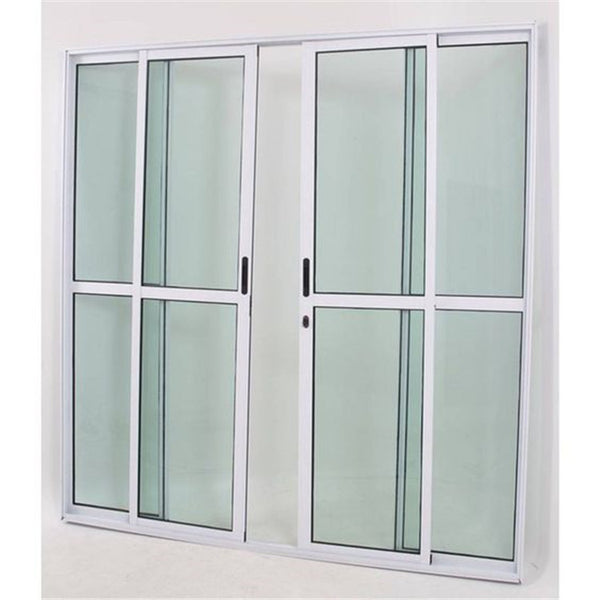 Topwindow aluminum Guards Aluminium Alloy Balcony Windows Big Sliding Window With Inside Gril on China WDMA