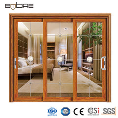 Triple Track Aluminum Sliding Door with Screen on China WDMA